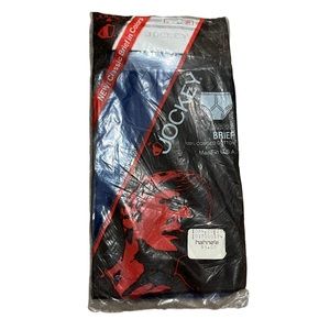 Vintage 1980's Jockey Men's Classic Briefs Navy Blue Cotton USA Size 38 New